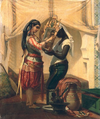 ओडलीस्क का शौचालय द्वारा लियोपोल्ड डी मौलिग्नन